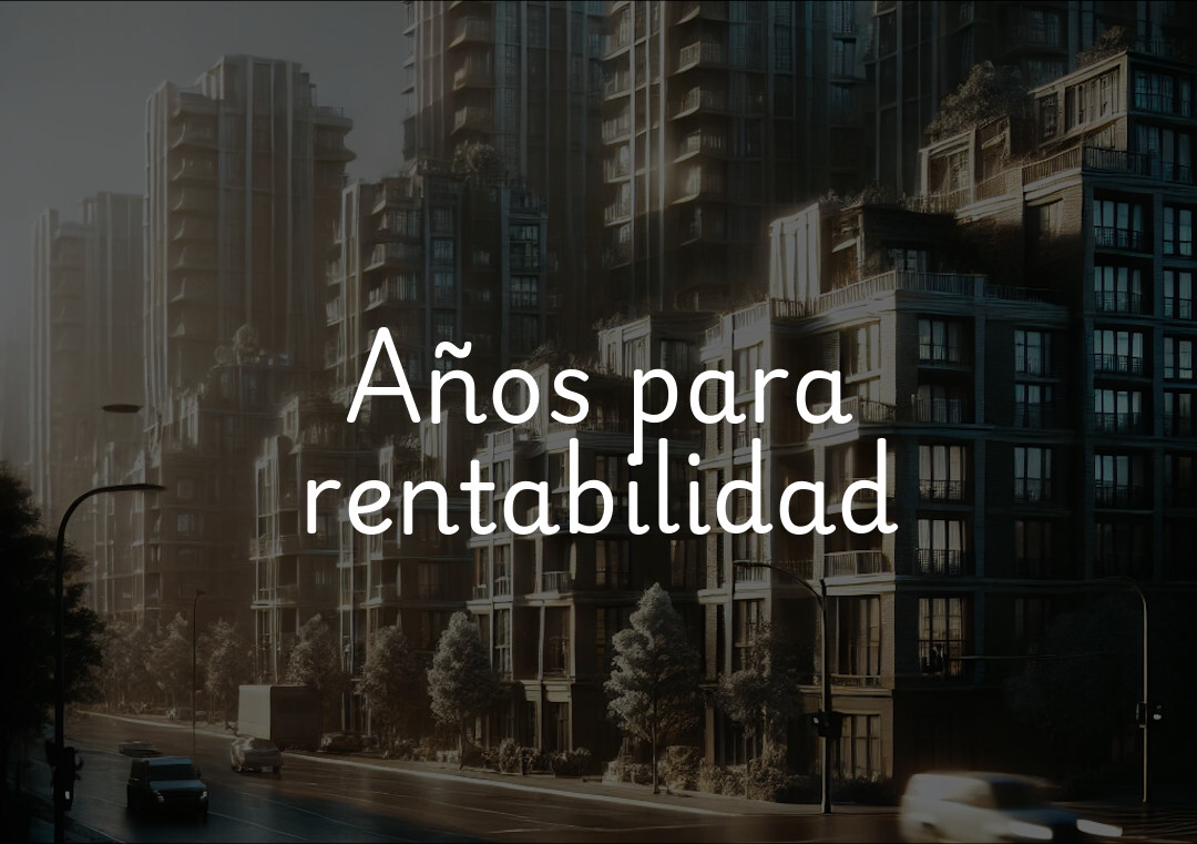 Años para rentabilidad